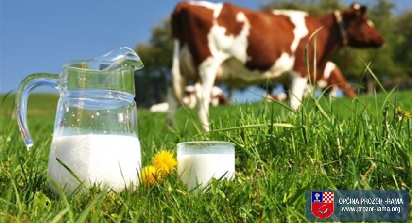Javni poziv za odabir korisnika sredstava za potporu proizvodnji kravljeg mlijeka