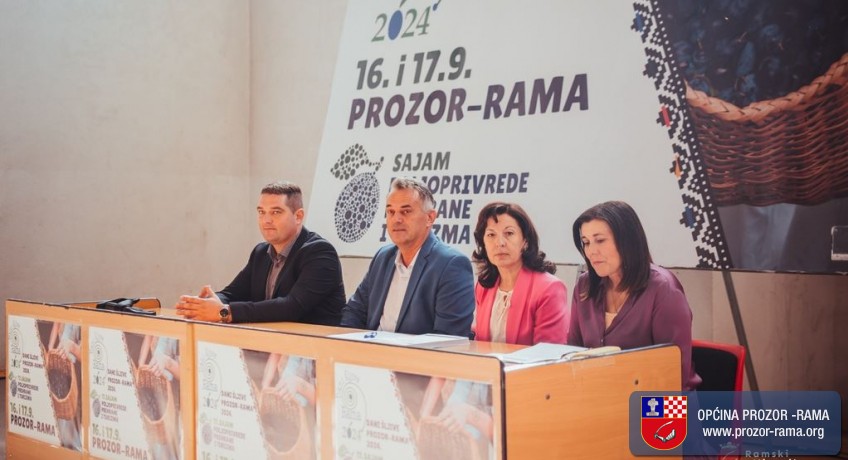 Zatvoren sajam “Dani Šljive Prozor-Rama 2024”, dodijeljene nagrade najboljim izlagačima