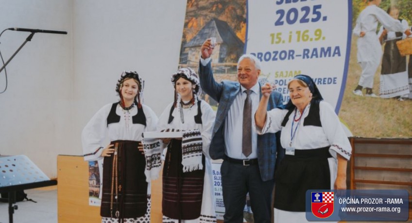 Svečano je otvoren 18. Sajam poljoprivrede, prehrane i turizma “DANI ŠLJIVE PROZOR-RAMA 2025” u Prozoru