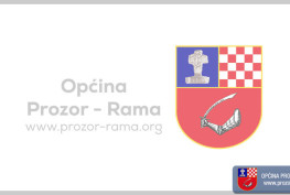 Informacija za korištenje javnih površina na području općine Prozor-Rama