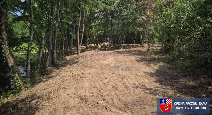 Uspješno se privodi kraju I. faza projekta „Uređenje korita rijeke Rame – šetnica i izletište za održivi turizam i zaštitu okoliša“