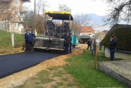 Završeno asfaltiranje puta u Varvari
