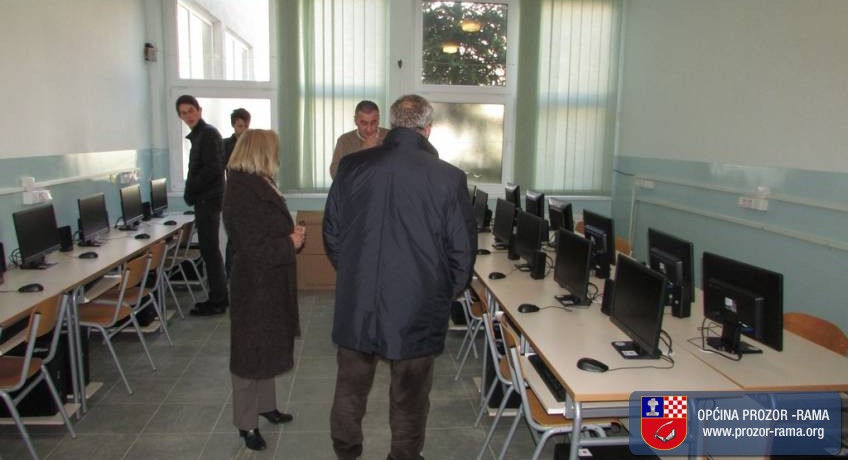 Načelnik Ivančević posjetio Srednju školu Prozor