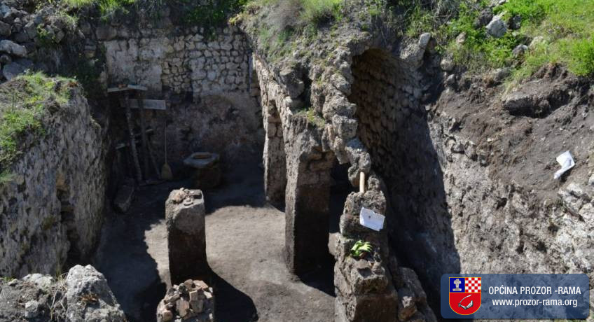 Foto: Nalazište na Gracu datira iz prapovijesti pa sve do 5. stoljeća