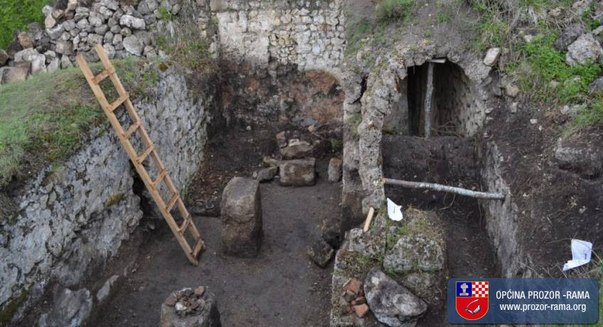 Foto: Nalazište na Gracu datira iz prapovijesti pa sve do 5. stoljeća