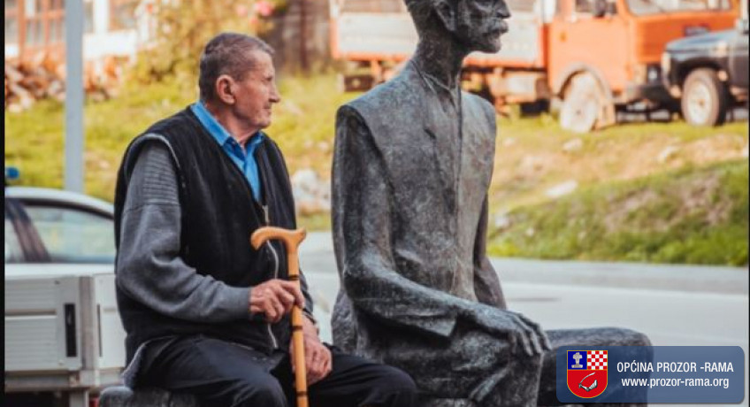 VOLJA ZA ŽIVOTOM: Književnik Ivan Lovrenović u povodu postavljanja spomenika ramskom gastarbajteru