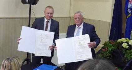 Načelnik općine Prozor-Rama dr. Jozo Ivančević potpisao Povelju prijateljstva s općinom Rovišće