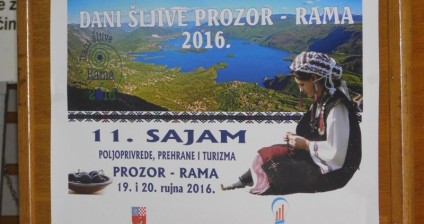 Otvoren 11. Međunarodni sajam poljoprivrede, prehrane i turizma “Dani šljive Prozor- Rama 2016.”