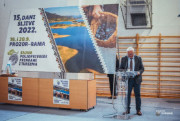 “DANI ŠLJIVE 2022”: Svečano otvoren 15. sajam poljoprivrede, prehrane i turizma u Prozor-Rami